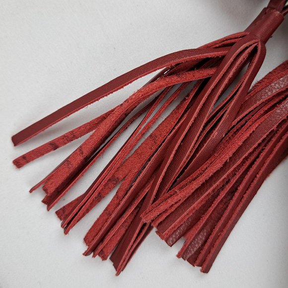 Hadaki Katy's Xbody Deep Red Leather Crossbody Bag - Picture 5 of 16